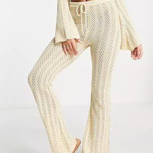 Crochet beach pants